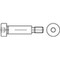 ISO7379 Schulterpassschraube Zylinderkopf mit Innensechskant Edelstahl A2